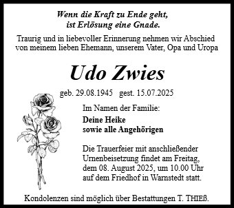 Udo Zwies