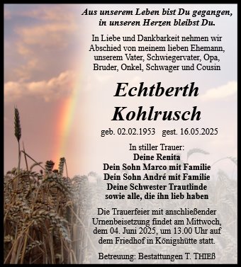 Echtberth Kohlrusch