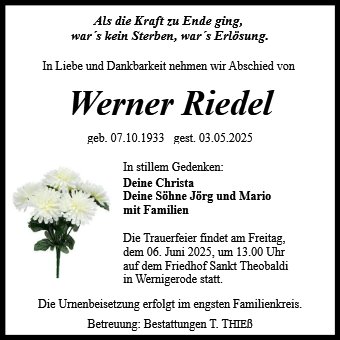 Werner Riedel