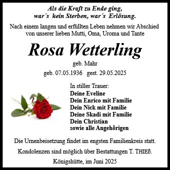 Rosa Wetterling