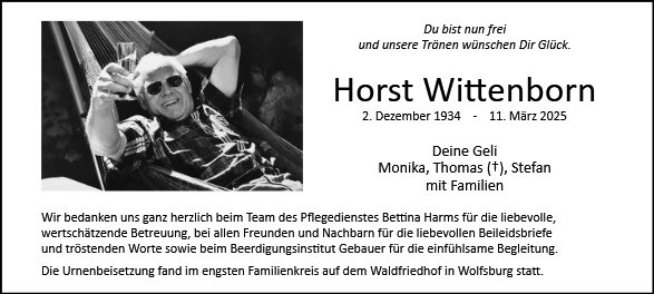 Horst Wittenborn