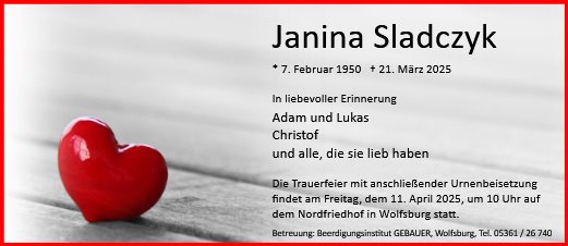 Janina Sladczyk
