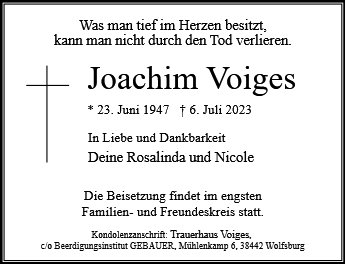 Joachim Voiges