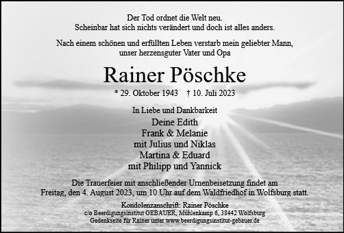 Rainer Pöschke