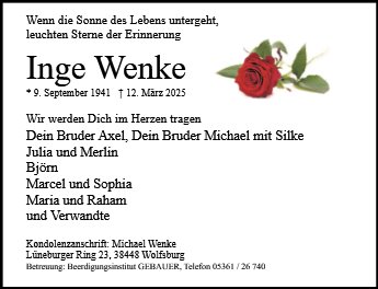 Inge Wenke