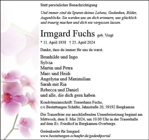 Irmgard Fuchs
