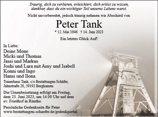 Peter Tank