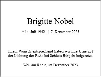 Brigitte Nobel