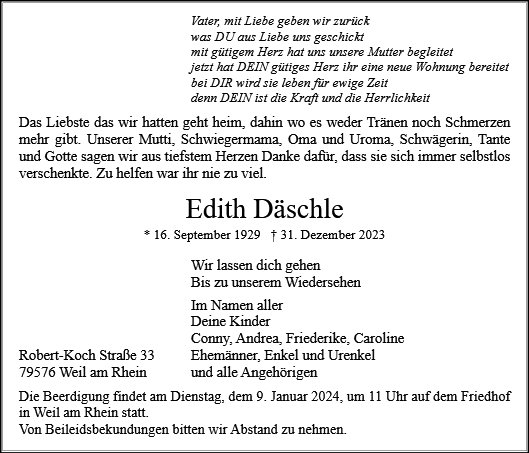 Edith Däschle