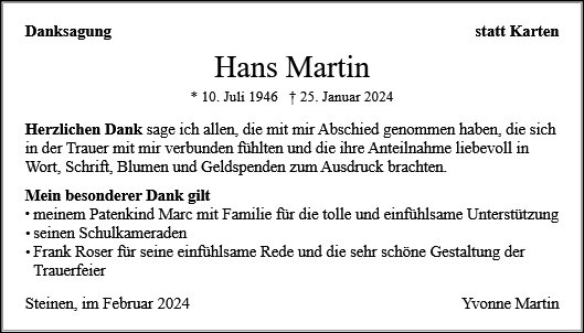 Hans Martin