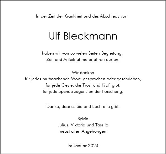 Ulf Bleckmann
