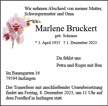 Marlene Bruckert