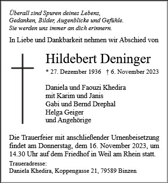 Hildebert Deninger