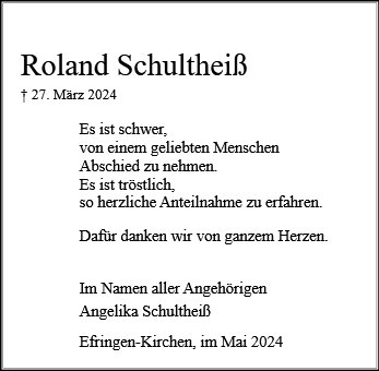 Roland Schultheiß