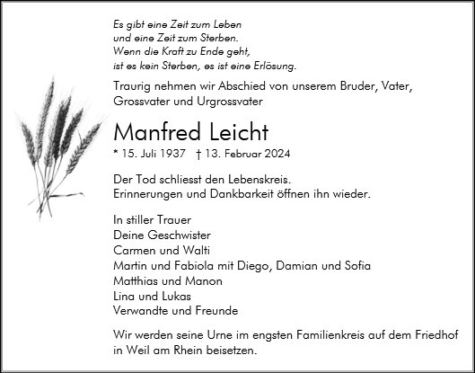 Manfred Leicht
