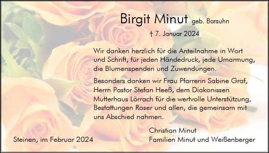 Birgit Minut