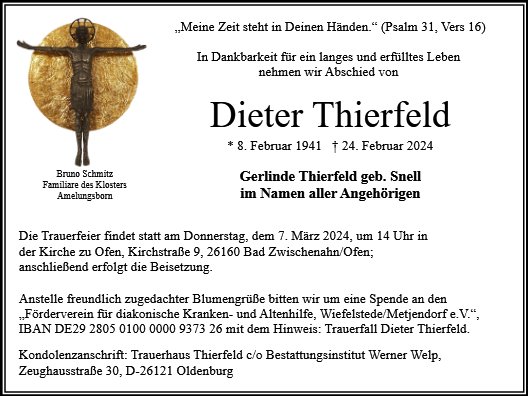 Dieter Thierfeld