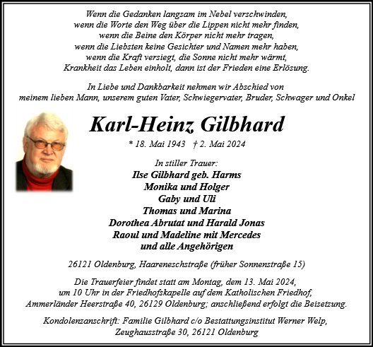 Karl-Heinz Gilbhard