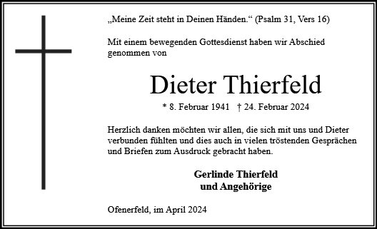 Dieter Thierfeld