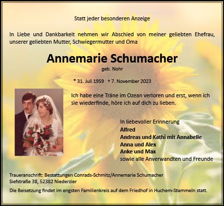 Annemarie Schumacher