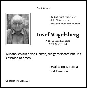 Josef Vogelsberg