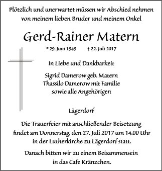 Gerd-Rainer Matern