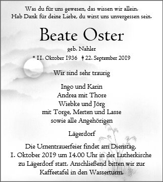 Beate Oster