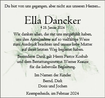 Ella Dancker
