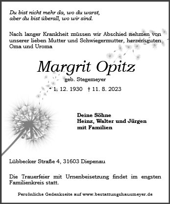 Margrit Opitz