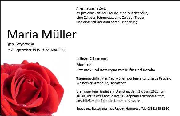 Maria Müller