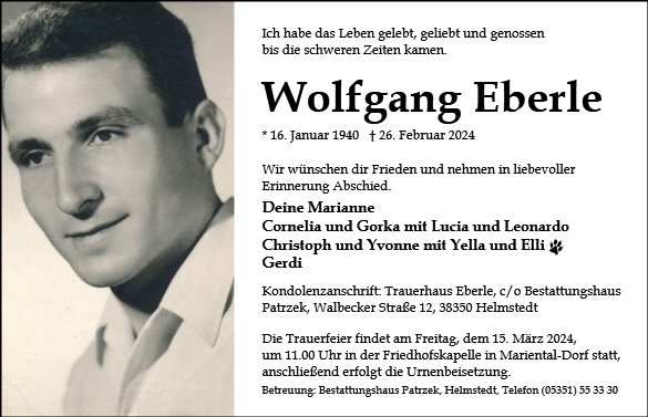 Wolfgang Eberle
