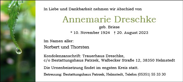 Annemarie Dreschke