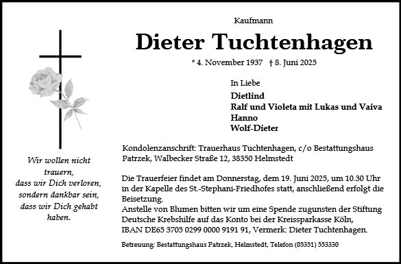 Dieter Tuchtenhagen