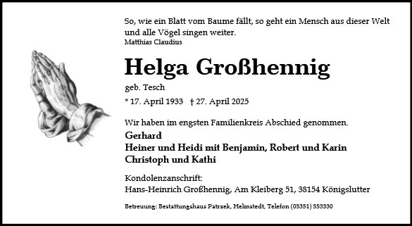 Helga Großhennig