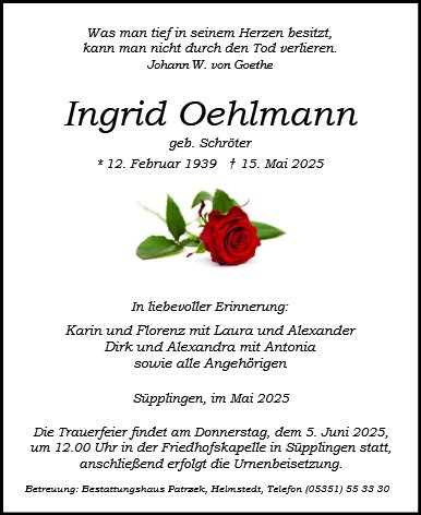 Ingrid Oehlmann