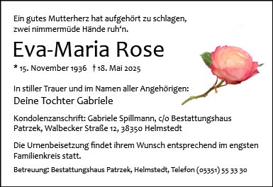 Eva-Maria Rose