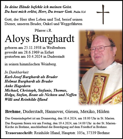 Aloys Burghardt