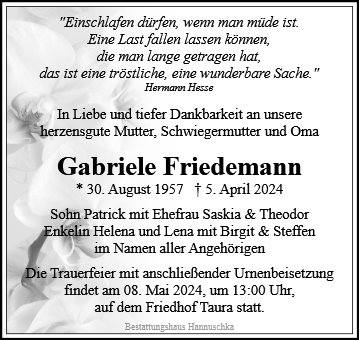 Gabriele Friedemann
