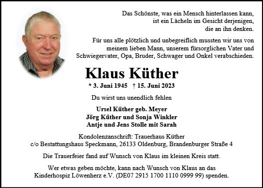 Klaus Küther
