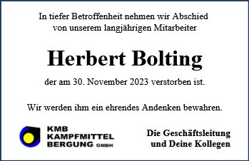 Herbert Bolting