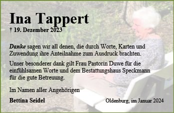 Ina Tappert