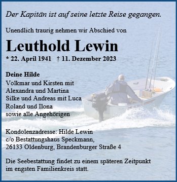 Leuthold Lewin
