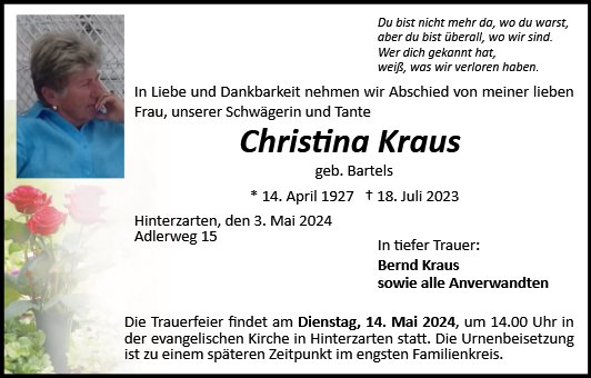 Christina Kraus 