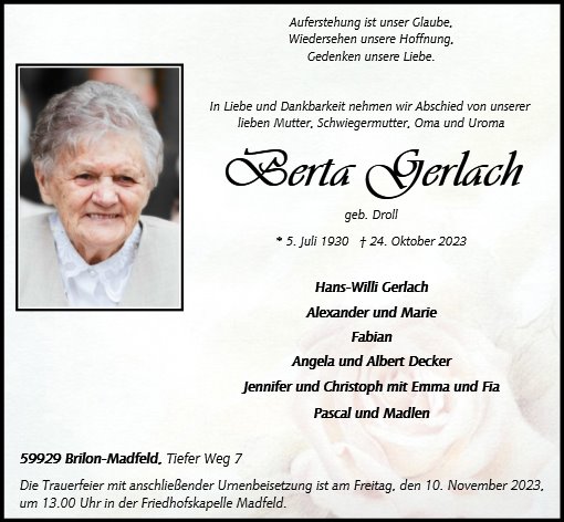 Berta Gerlach