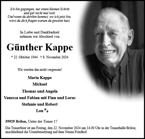 Günther Kappe