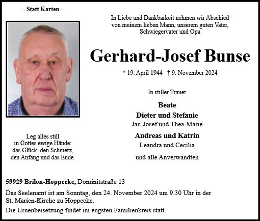 Gerhard-Josef Bunse