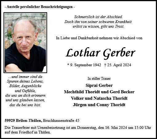 Lothar Gerber