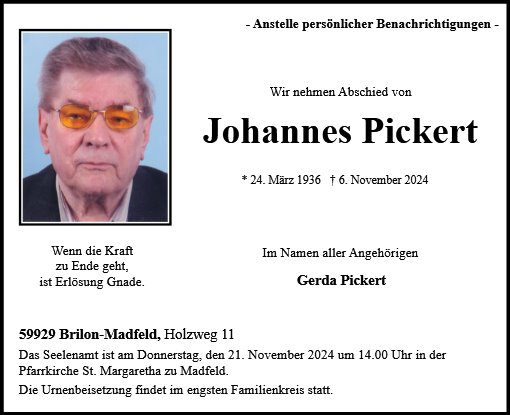 Johannes Pickert