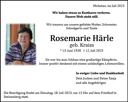 Rosmarie Härle