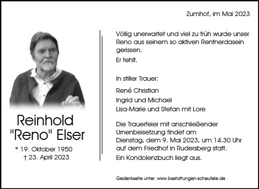 Reinhold Elser
